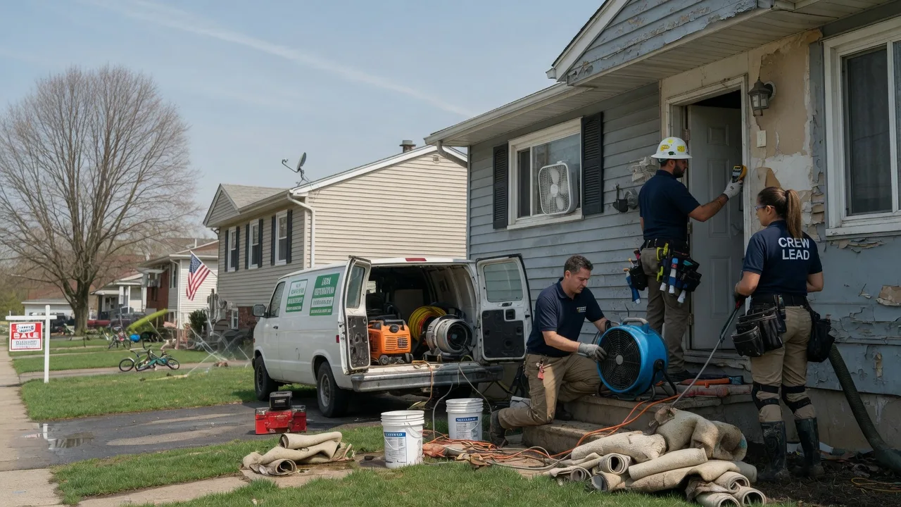 Flood Cleanup in New Egypt, NJ near me